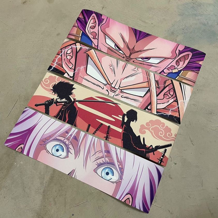 Custom Anime Skateboard Decks, 𝙍𝙄𝙆𝘼𝙔𝙐𝙎𝙃𝙄®